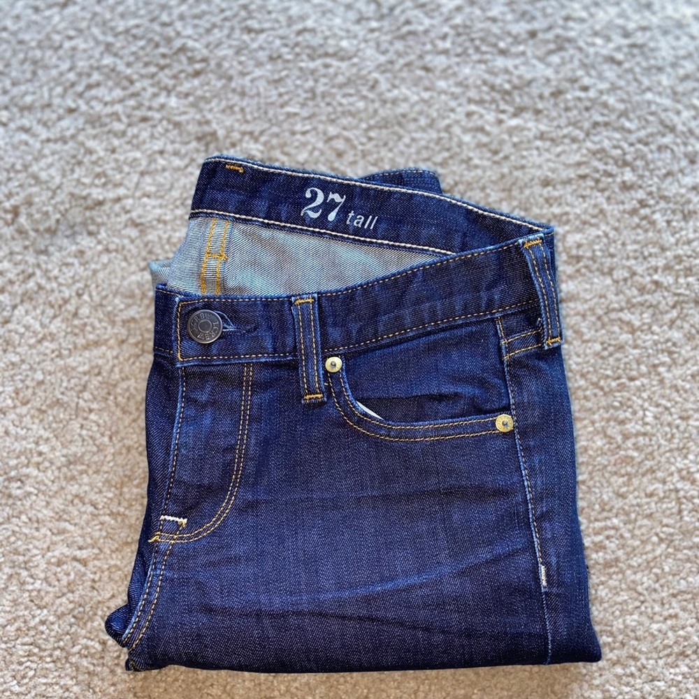 J.Crew matchstick jeans size 27